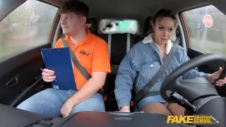 Fake driving school ukrainian blondes cheating wife